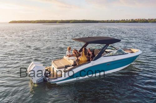 Sea Ray SLX 280 OB anmeldelser og tekniske specifikationer